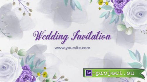 Videohive - Romantic Wedding Invitation - 47578395 - Project for After Effects