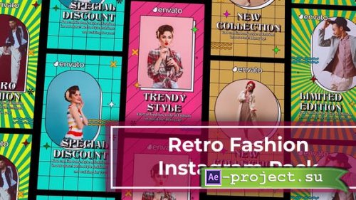 Videohive - Retro Fashion Instagram Story Reel 2 - 47578053 - Project for After Effects