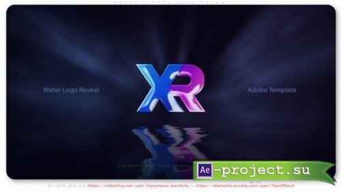 Videohive - Water Lights Logo Reveal - 47539419 - Project for After Effects