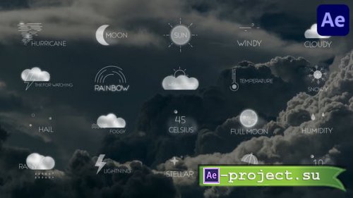 Videohive - Weather Titles | After Effects - 47602712 - Project for After Effects