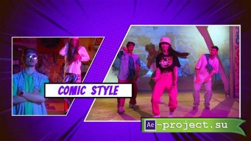 Videohive - Comic Titles Pack - 47613210 - Project for After Effects