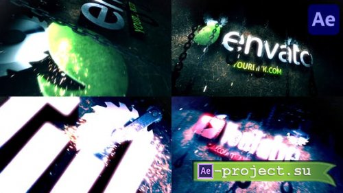 Videohive - Dark Saw Logo for After Effects - 47565028 - Project for After Effects