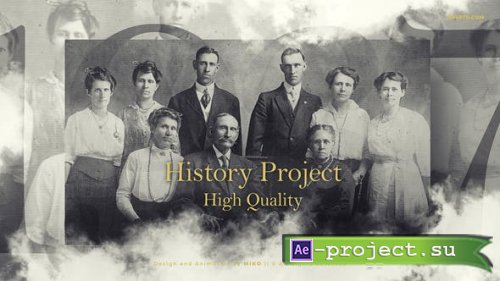Videohive - The History - 47420871 - Project for After Effects