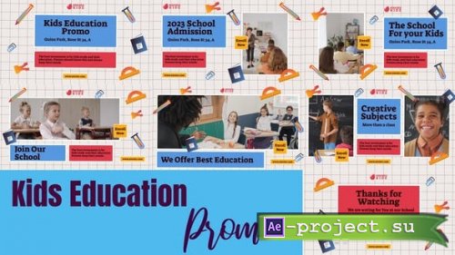 Videohive - Minimal Kids Education Promo - 47626795 - Project for After Effects
