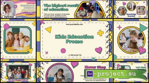 Videohive - Kids Education Promo | Back to School - 47629857 - Project for After Effects