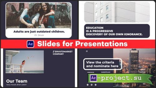 Videohive - Slides for Presentation - 47606852 - Project for After Effects