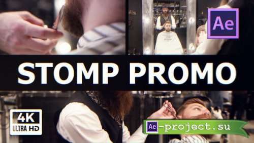 Videohive - Stomp Promo - Product Promo - Split Screen Opener - 47634264 - Project for After Effects