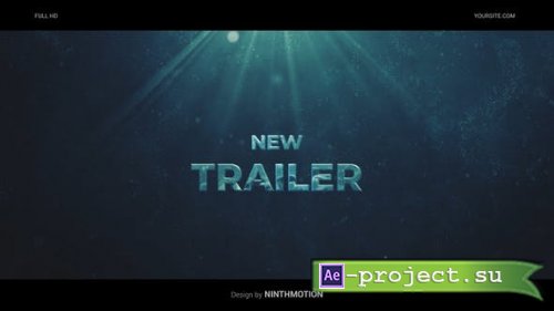 Videohive - Underwater Fantasy Trailer - 47640945 - Project for After Effects