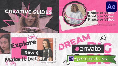 Videohive - Paper Creative Slideshow for After Effects - 47639680 - Project for After Effects