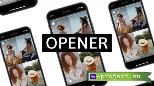 Videohive - Multiscreen Instagram TikTok Opener | Split Screen Slideshow - 47643381 - Project for After Effects