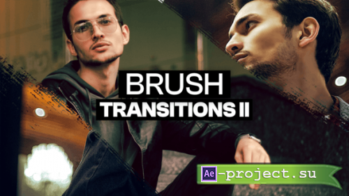 Videohive - 20 Brush Transitions I - 47606976 - Project for After Effects