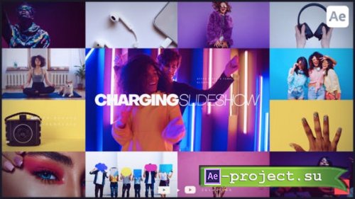 Videohive - Charging Slideshow - 47472836 - Project for After Effects