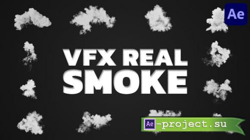 Videohive - VFX Real Smoke for After Effects - 47659426 - Project for After Effects