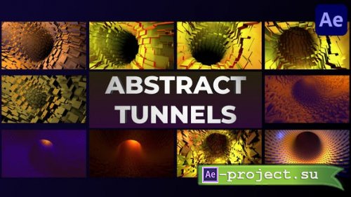 Videohive - Abstract Tunnels for After Effects - 47673712 - Project for After Effects