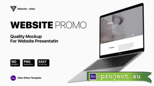 Videohive - Website Promo | Mockups - 27669254 - Project for After Effects