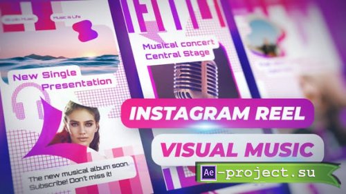 Videohive - Instagram Reel Visual Music - 47679395 - Project for After Effects