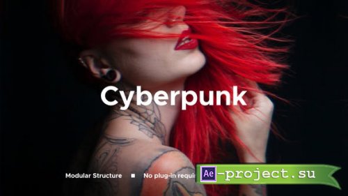 Videohive - Cyberpunk Opener | After Effects - 47707121 - Project for After Effects