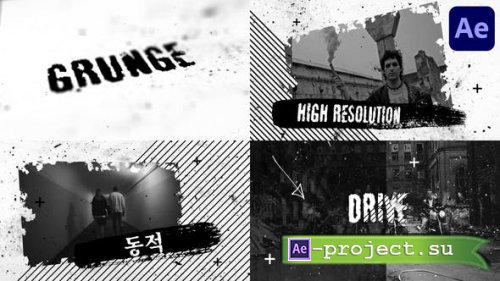 Videohive - Grunge Slideshow for After Effects - 47675605 - Project for After Effects