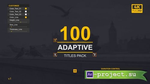 Videohive - FontType | Adaptive Titles Pack - 19813440 - Project for After Effects