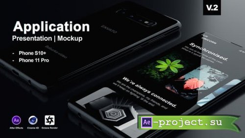 Videohive - App Presentation | Mockup - 25340889 - Project for After Effects