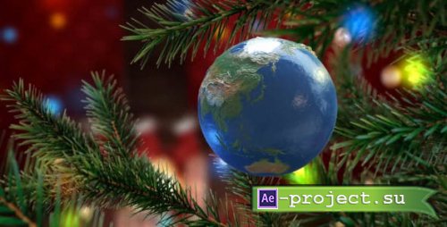 Videohive - Christmas Earth Greeting - 14051685 - Project for After Effects