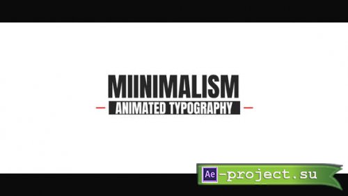 Videohive - Minimal Titles - 47756576 - Project for After Effects
