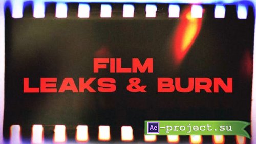 Videohive - Film Leaks & Burn Transitions | After Effects - 47734735 - Project for After Effects