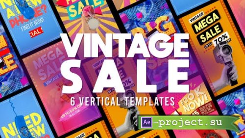 Videohive - Vintage Sales Stories - 47821724 - Project for After Effects