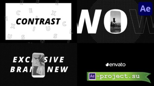 Videohive - Contrast Slideshow for After Effects - 47834850 - Project for After Effects