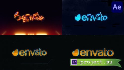 Videohive - Cyberpunk Logo Reveal for After Effects - 47763113 - Project for After Effects