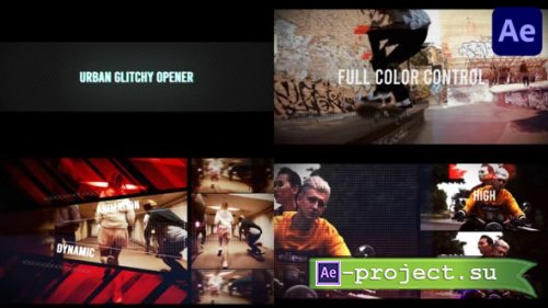 Videohive - Urban Glitchy Opener for After Effects - 47814744 - Project for After Effects
