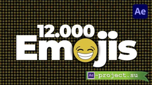 Videohive - 12.000 Emojis Creator Pack - 47880021 - Project for After Effects