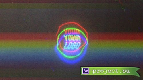 Videohive - Glitchy Light Logo - 47875836 - Project for After Effects