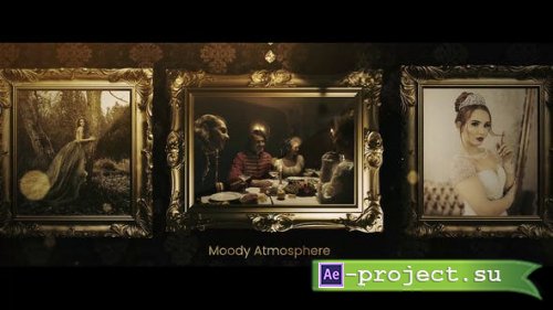 Videohive - Luxury Golden Frame Display - 47857242 - Project for After Effects