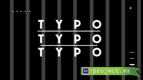 Videohive - Typo - 47872511 - Project for After Effects