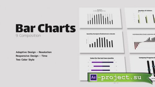 Videohive - Infographic - Bar Charts / AE - 47892239 - Project for After Effects