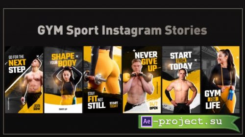 Videohive - GYM Sport Instagram Stories - 47912720 - Project for After Effects