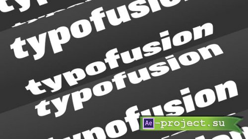 Videohive - TypoFusion - 47918627 - Project for After Effects