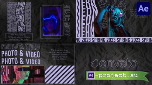 Videohive - Liquid Outline Slideshow for After Effects - 47917757 - Project for After Effects