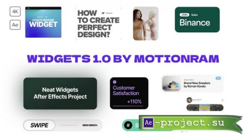 Videohive - Widgets 1.0 - 47936564 - Project for After Effects