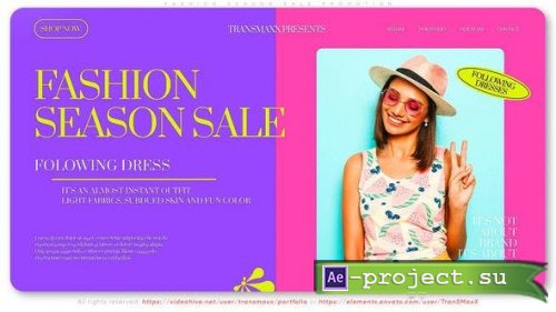 Videohive - Fashion Season Sale Promotion - 47944802 - Project for After Effects