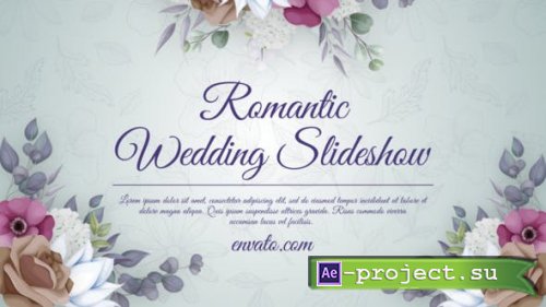 Videohive - Ink Romantc Wedding Slideshow - 47935922 - Project for After Effects