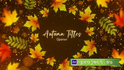Videohive - Autumn Titles - 47963965 - Project for After Effects