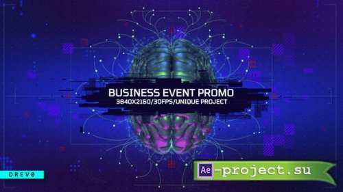 Videohive - Business Event Promo/ Brain Power Intro/ Corporate IT Technology/ Sci fi/ Conference/ Modern HUD/ TV - 32867748 - Project for After Effects