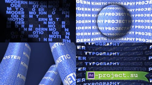 Videohive - Kinetic Typography | AE - 47944666 - Project for After Effects