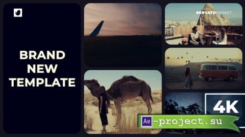 Videohive - Split Screen Gallery Slideshow Opener - 47962334 - Project for After Effects