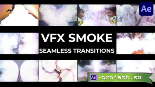Videohive - VFX Smoke Seamless Transition for After Effects - 47936778 - Project for After Effects
