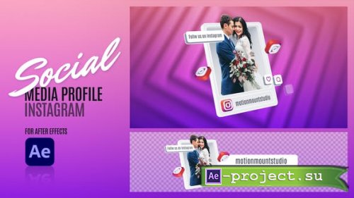 Videohive - Social Media Profile - Instagram - 47984502 - Project for After Effects
