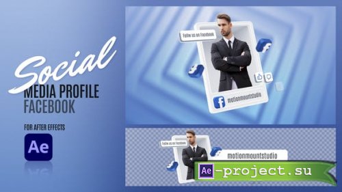 Videohive - Social Media Profile - Facebook - 47995219 - Project for After Effects