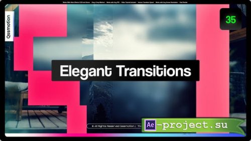 Videohive - Elegant Transitions - 47994012 - Project for After Effects